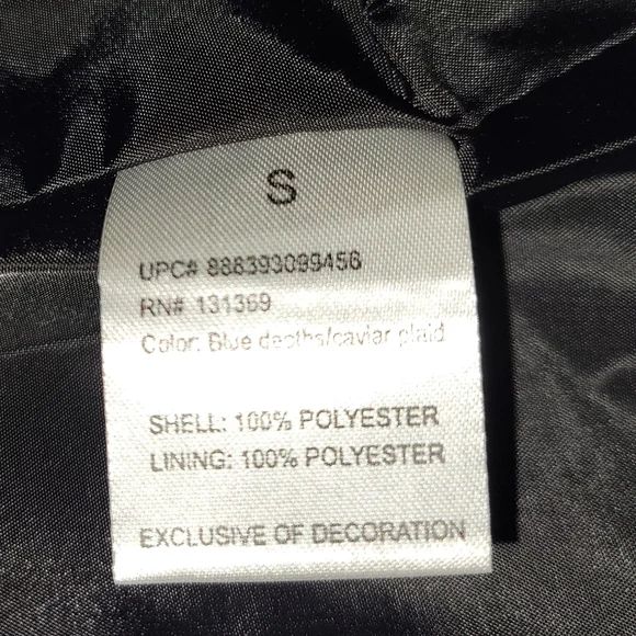 Rampage plaid pea coat - Picture 7 of 7